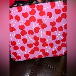 Cherry Cosmetic Make Up Bag